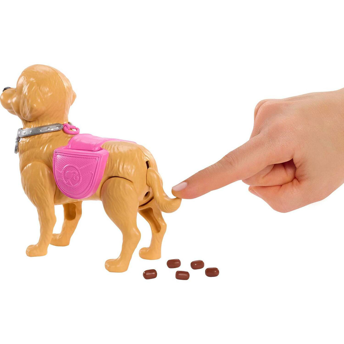 Barbie - Family & Friends Barbie Malibu Walk & Potty Puppy Doll - Mattel