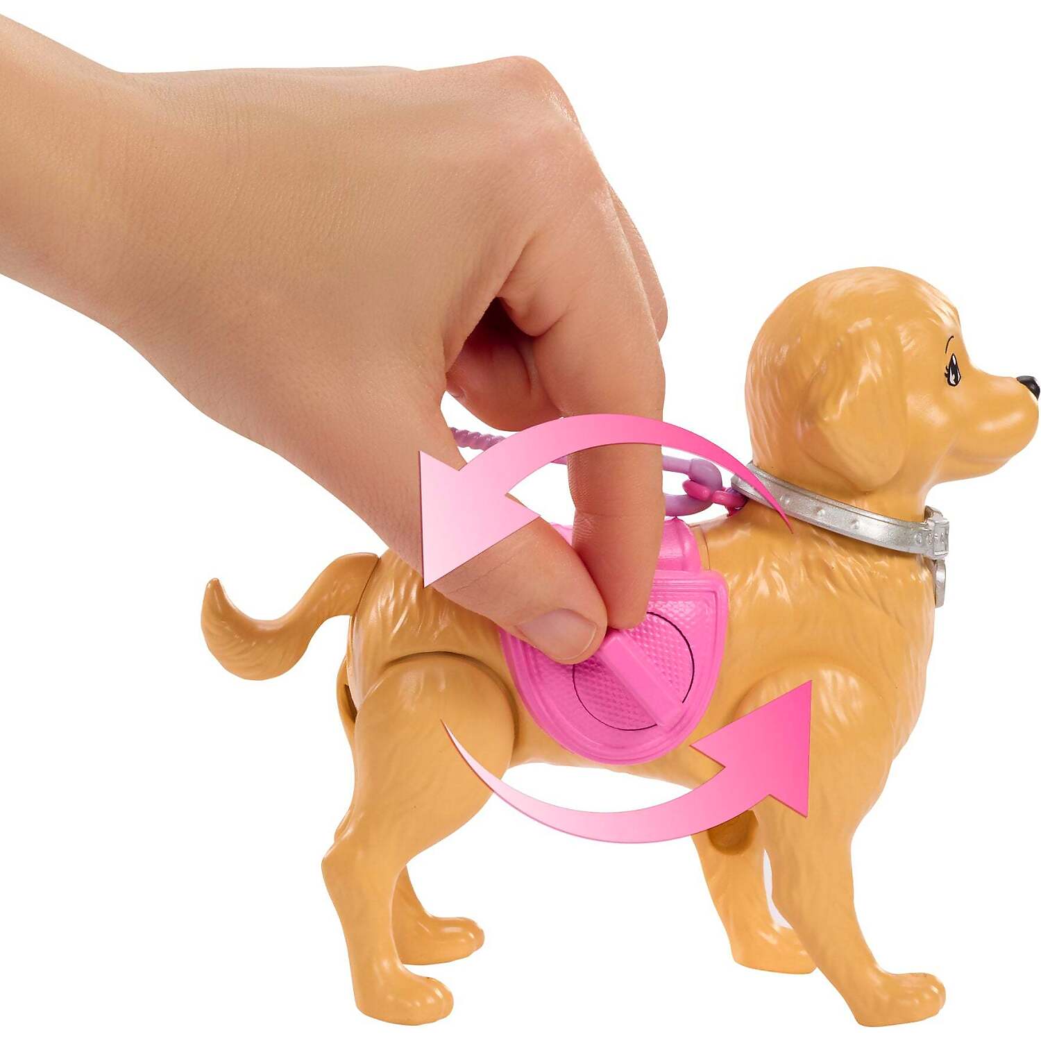Barbie - Family & Friends Barbie Malibu Walk & Potty Puppy Doll - Mattel