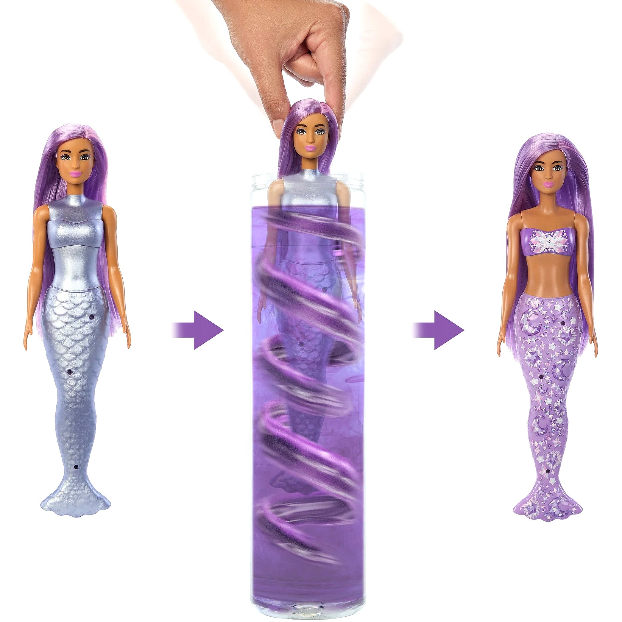 Barbie - Color Reveal Mermaid Surprise Blind Box - Mattel