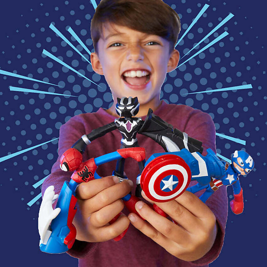 Play-Doh - Marvel Captain America Stamping Shield - Hasbro