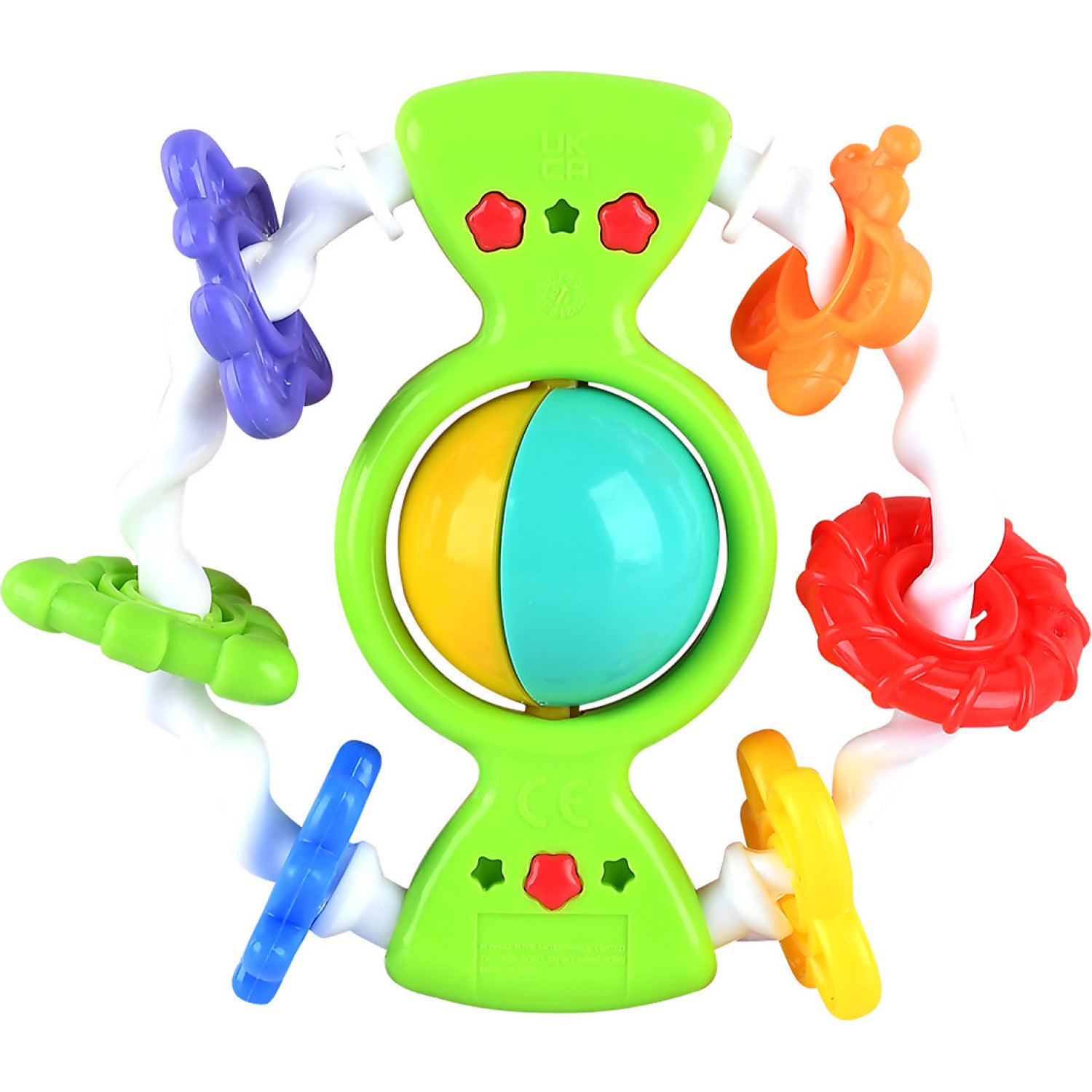 Playgo Toys Ent. Ltd - Baby Senses Ring 1 X Assorted (chosen At Random)