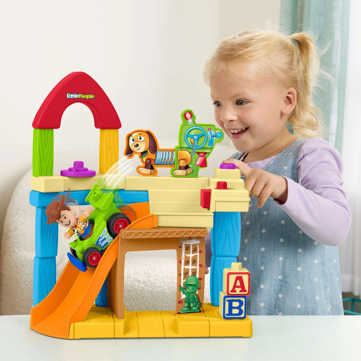 Fisher-Price - Little People Toy Story Andy's Room Playset - Mattel