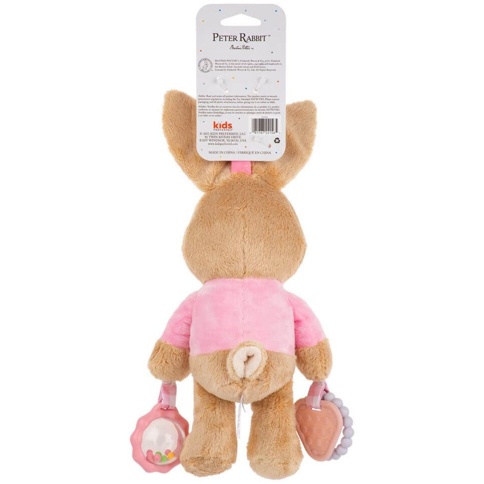 Peter Rabbit - Flopsy Bunny Activity Toy Plush - Jasnor