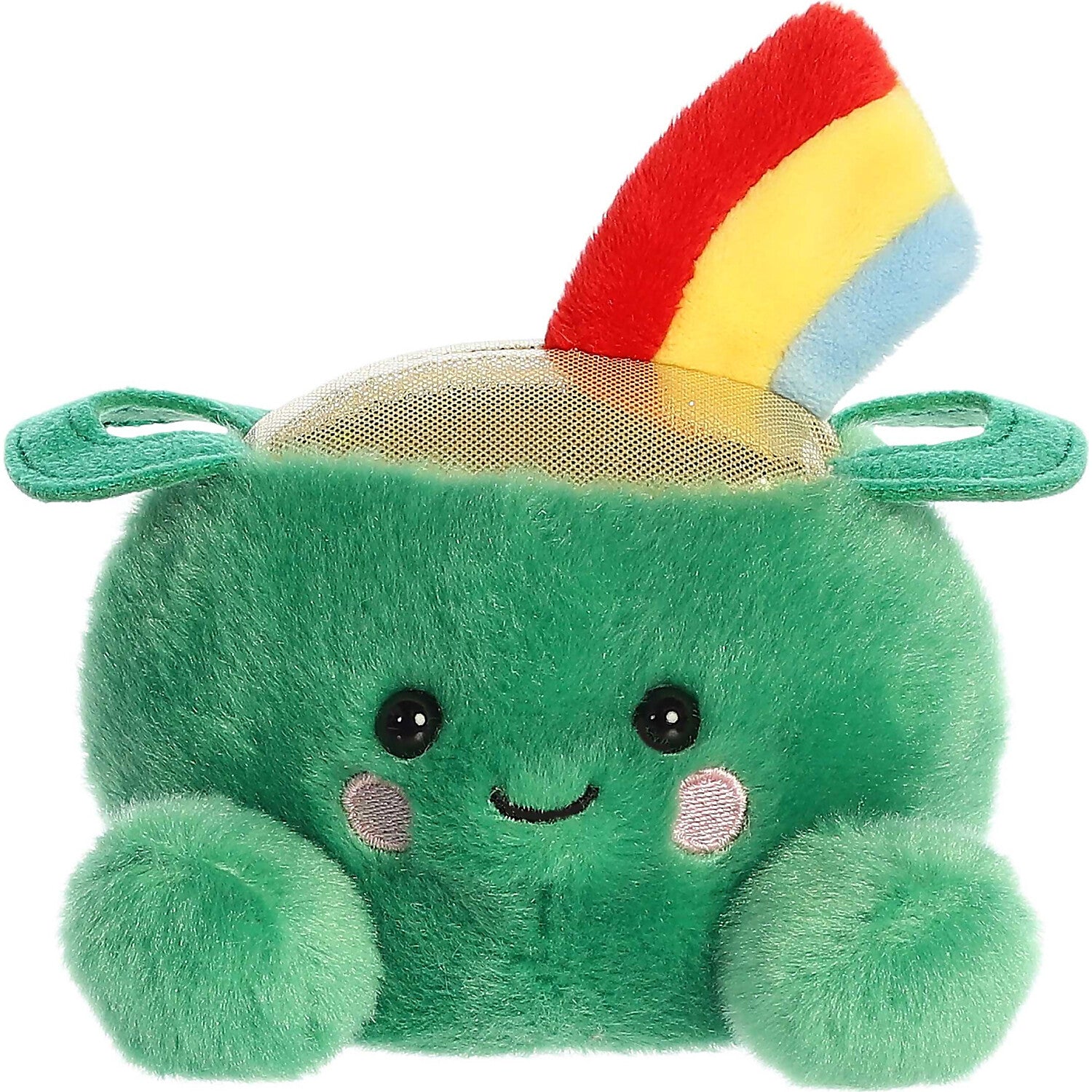 Palm Pals - Ciara Pot of Gold Rainbow Plush