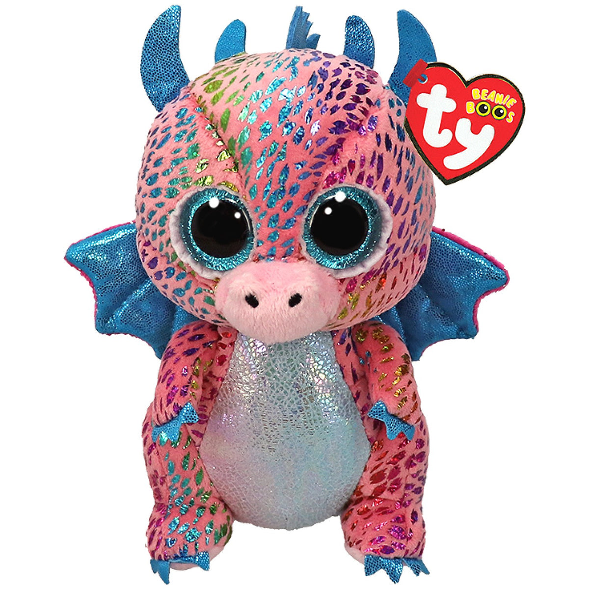 Ty - Beanie Boos Flint Dragon Small 6-inch Plush