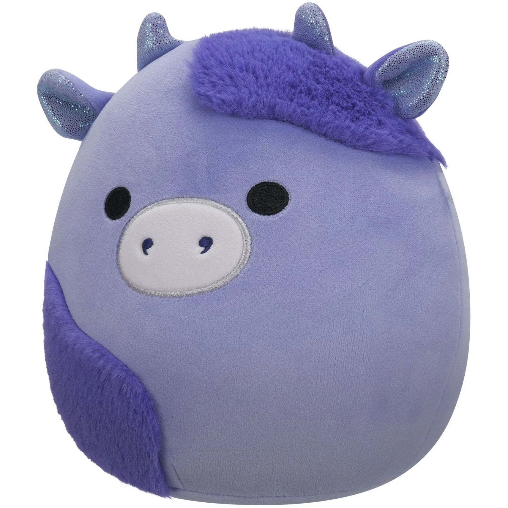 Squishmallows - Wisteria Purple Cow 8-Inch Plush