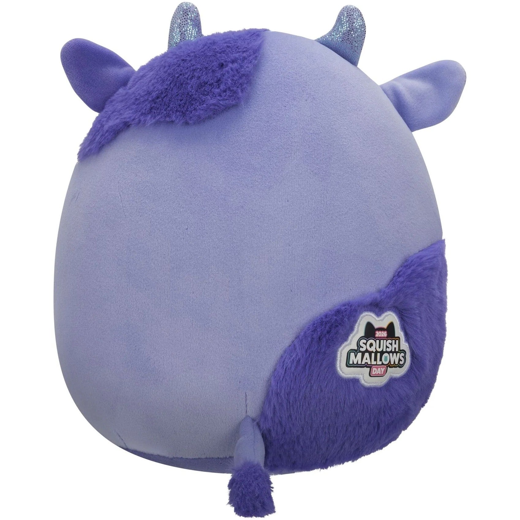 Squishmallows - Wisteria Purple Cow 8-Inch Plush