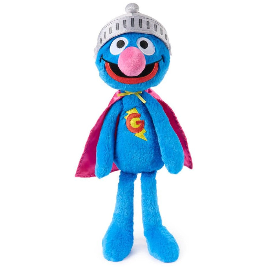 Sesame Street - x GUND Toothpick: Super Grover Plush 40cm - Jasnor