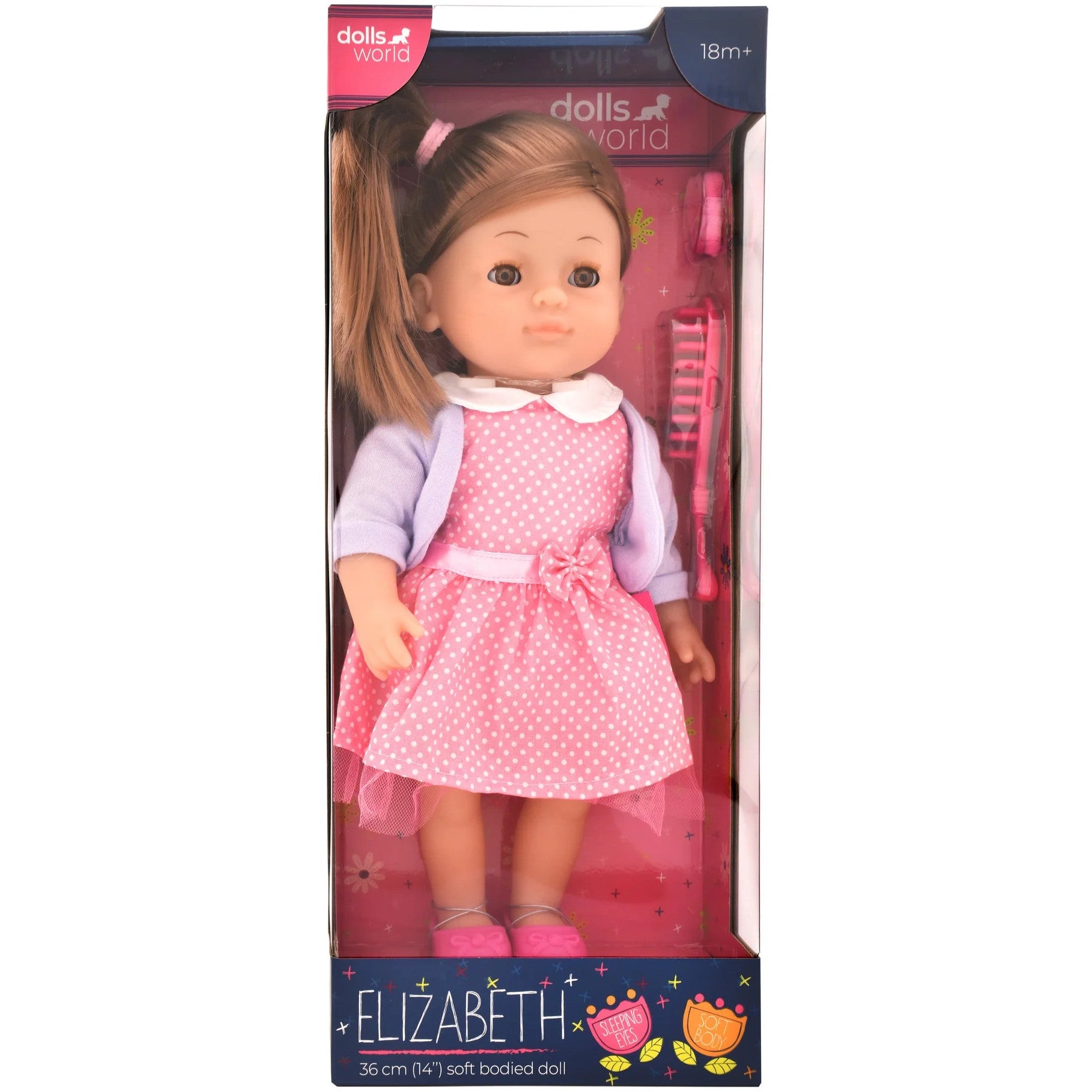 DollsWorld - Elizabeth 14-Inch Doll Set