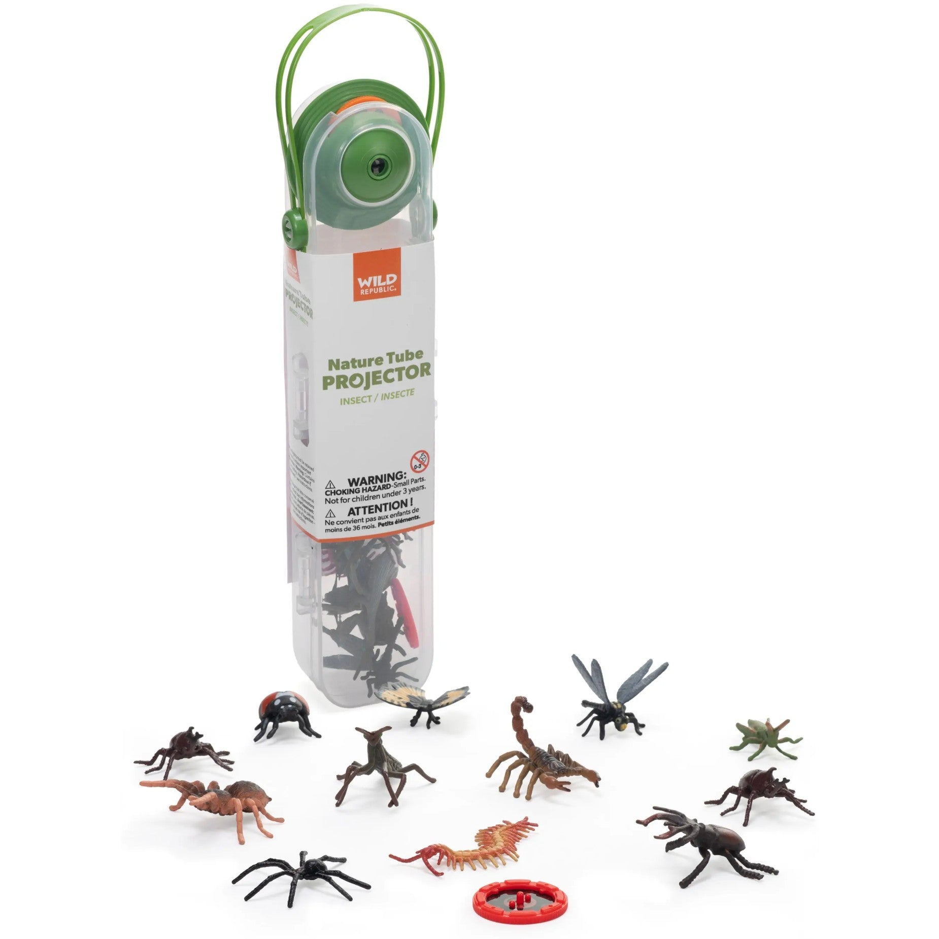 Wild Republic - Nature Tube Projector Insect Animal Figures