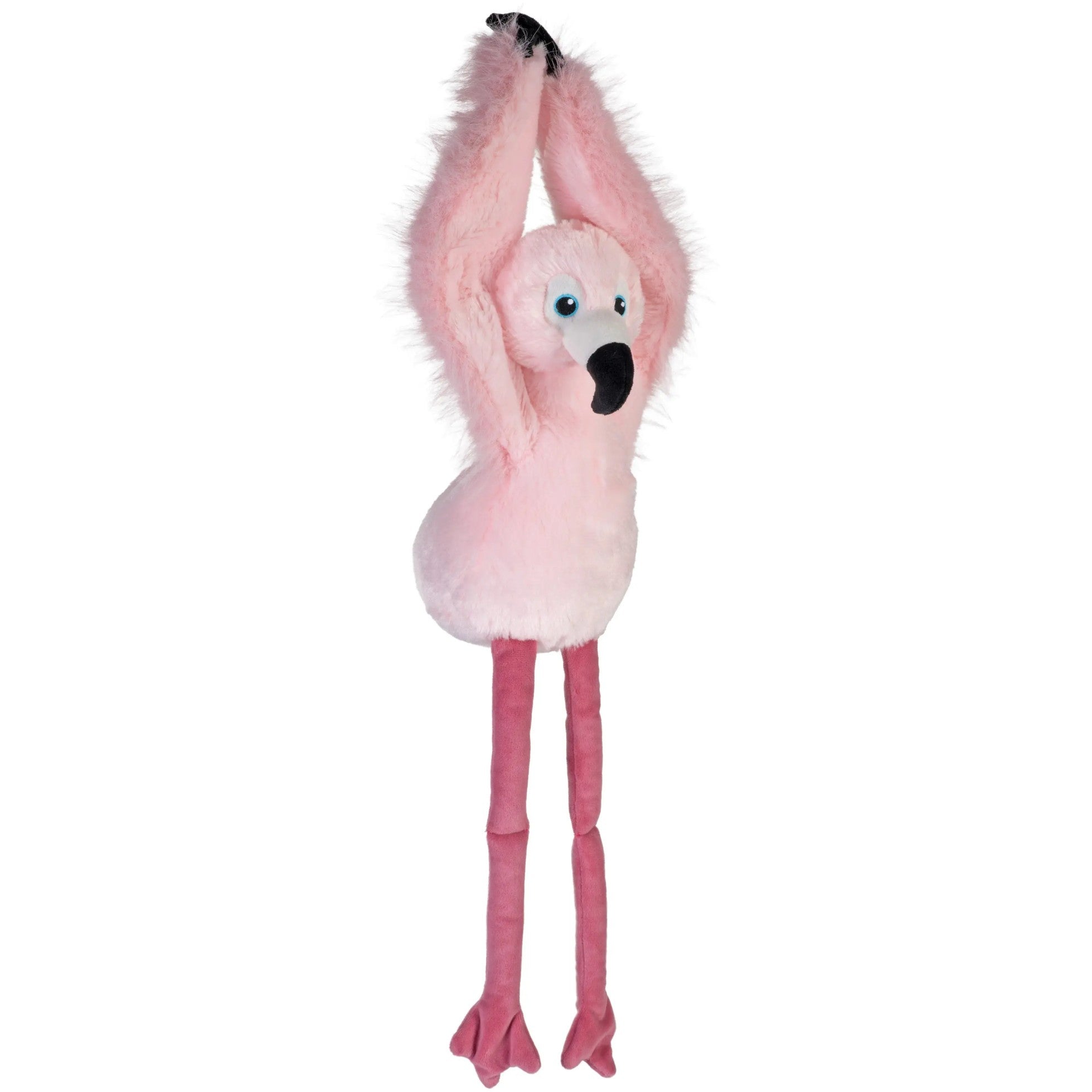Wild Republic - Hanging Eco Flamingo Stuffed Animal 21-inch Plush