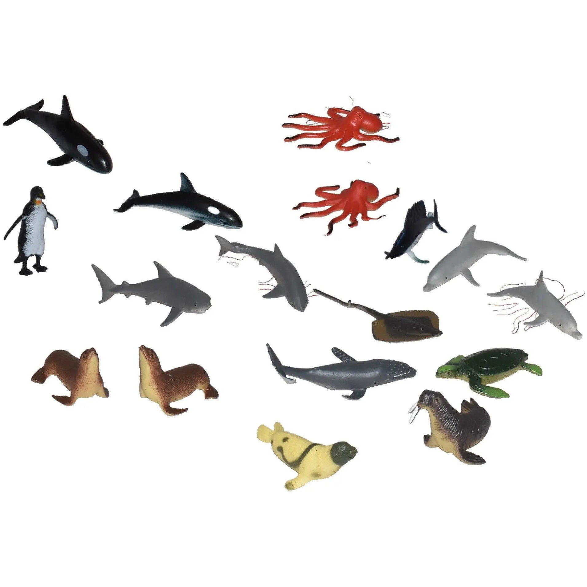 Wild Republic - Eco Zip Tube Aquatic Animal Figures