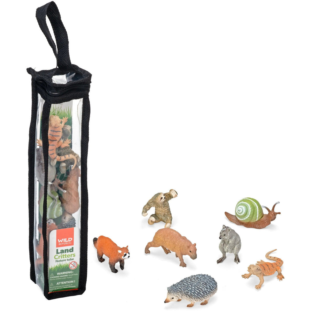 Wild Republic - Nature Tube Land Critters Animal Figures