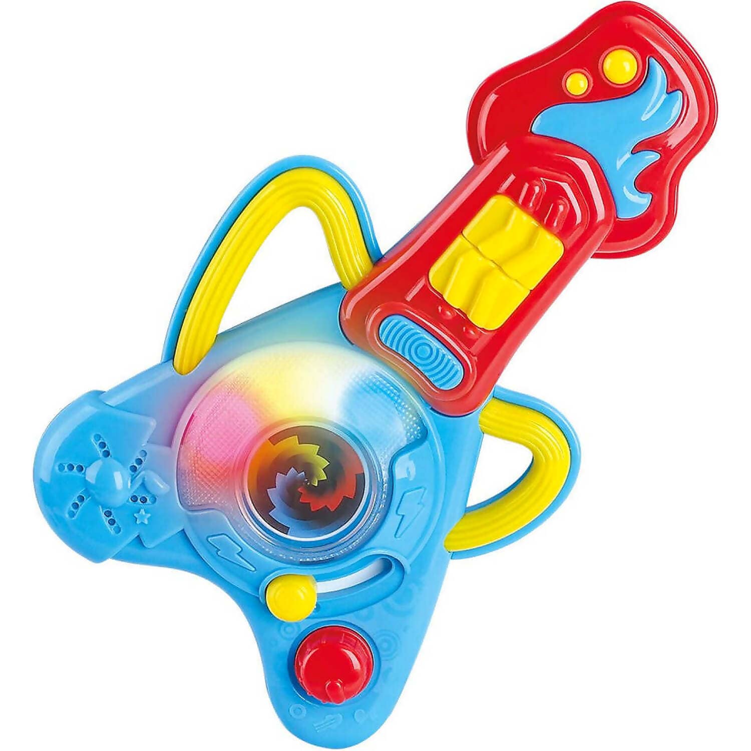 Playgo Toys Ent. Ltd - Battery Operated Rock N Glow Guitar Assorted Colors (chosen At Random)
