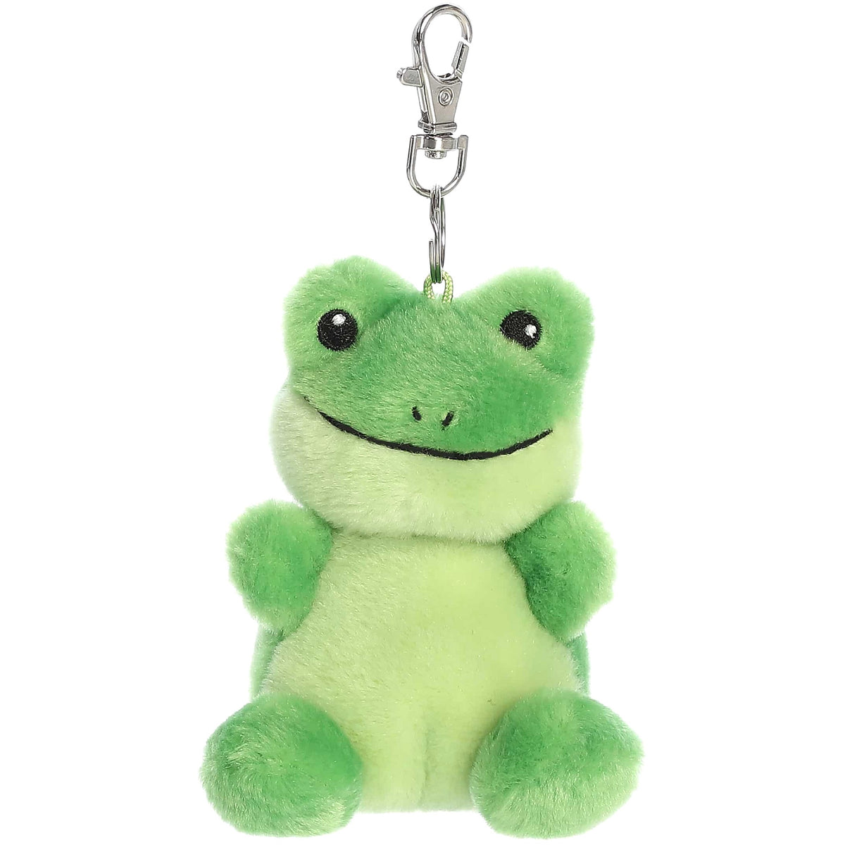 Cotton Candy - Palm Pals Clip On Ribbits Frog Plush