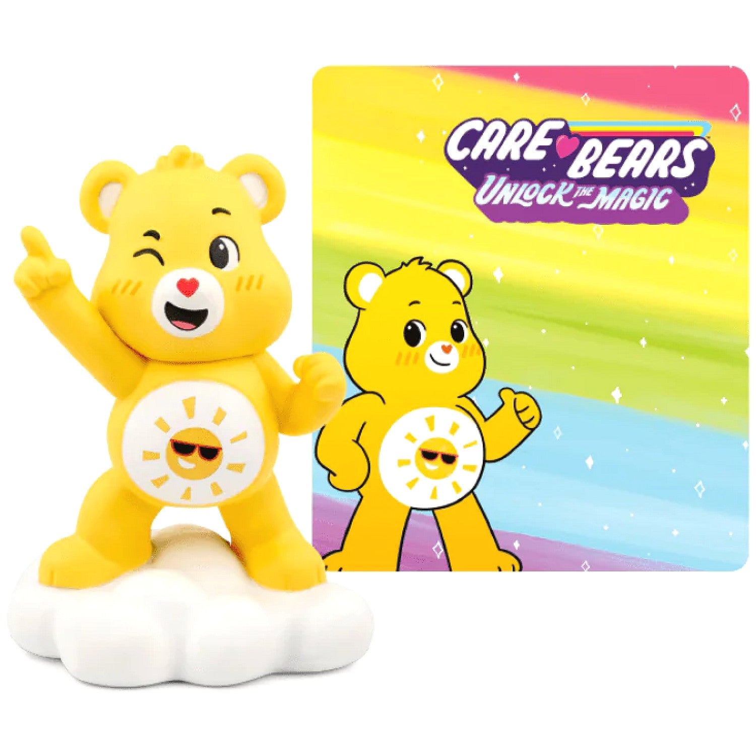 Tonies - Care Bears Funshine Bear Tonie Audio Character (Toniebox not Included)