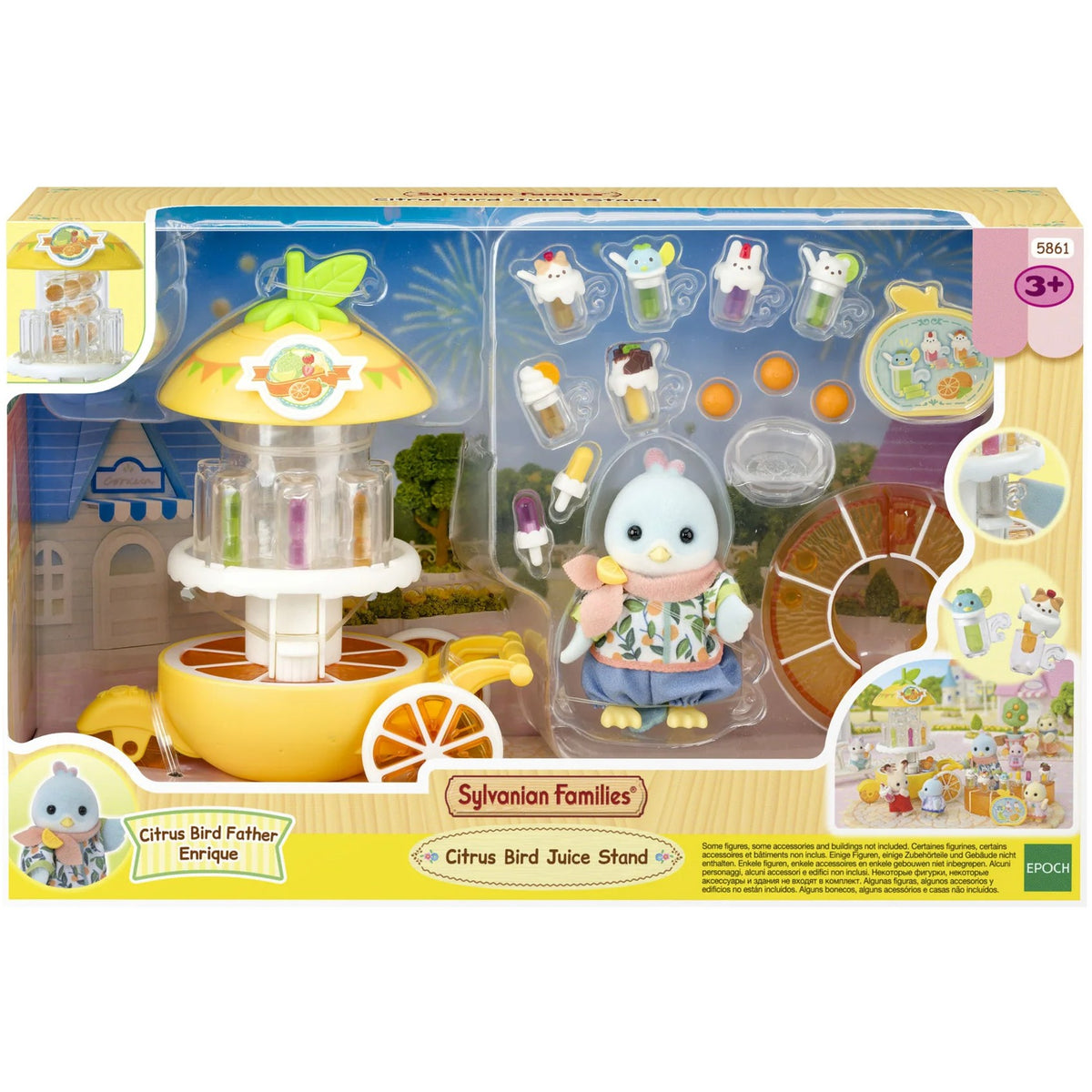 Sylvanian Families - Citrus Bird Juice Stand Playset