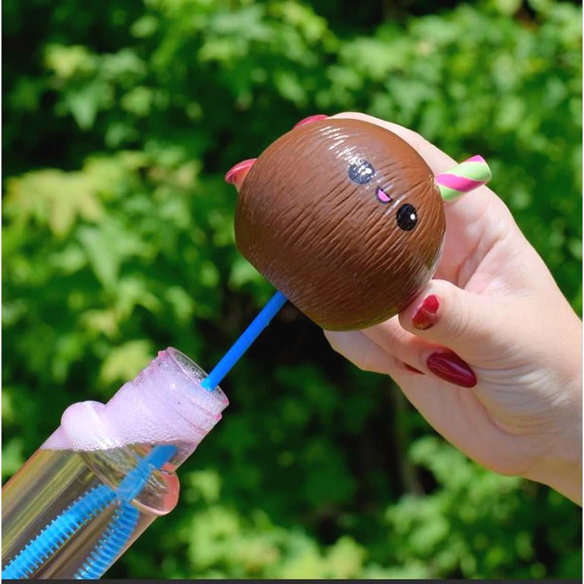 Maxx Bubbles! - Scented Bubble Wands 2 Pack - Ice Cream / Coconut