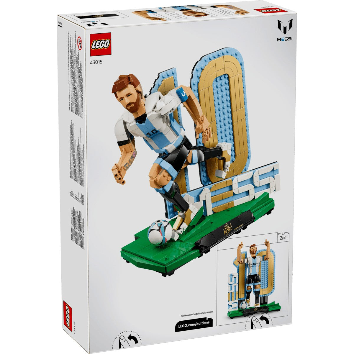 LEGO® 43015 Lionel Messi Football Legend - Editions