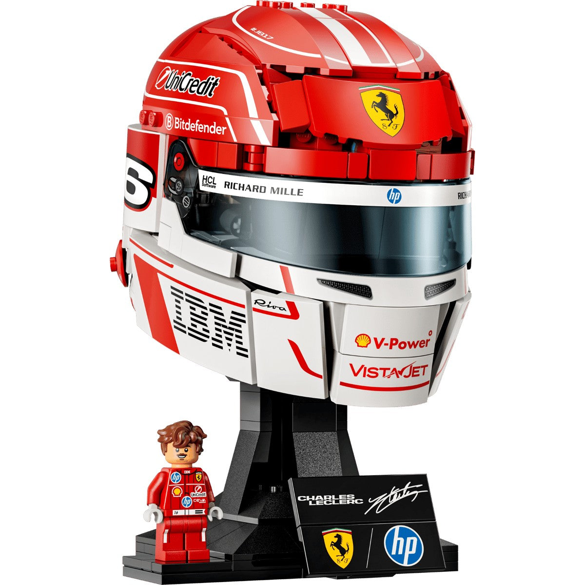 LEGO® 43014 Scuderia Ferrari HP Charles Leclerc Helmet - Editions
