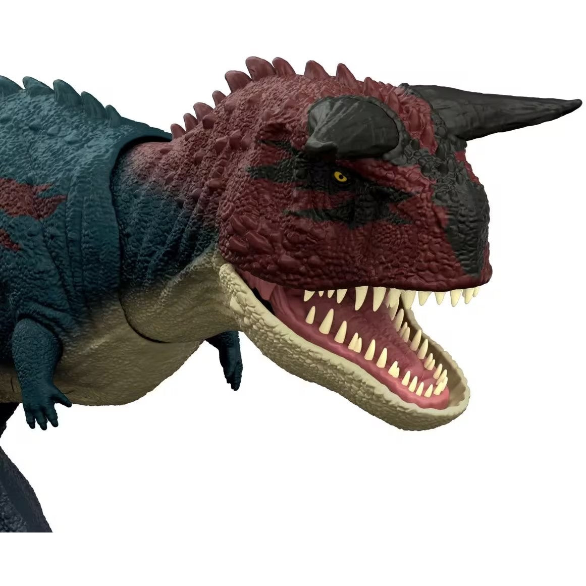 Jurassic World - Charge N Chomp Carnotaurus Running Roaring Dinosaur Action Figure - Mattel