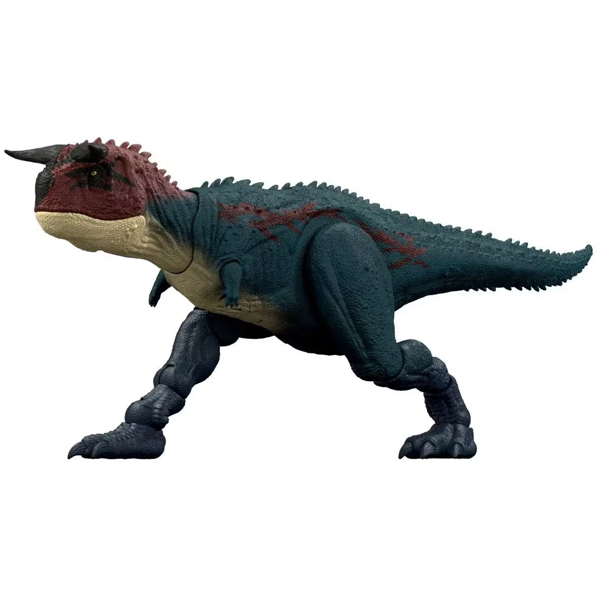 Jurassic World - Charge N Chomp Carnotaurus Running Roaring Dinosaur Action Figure - Mattel