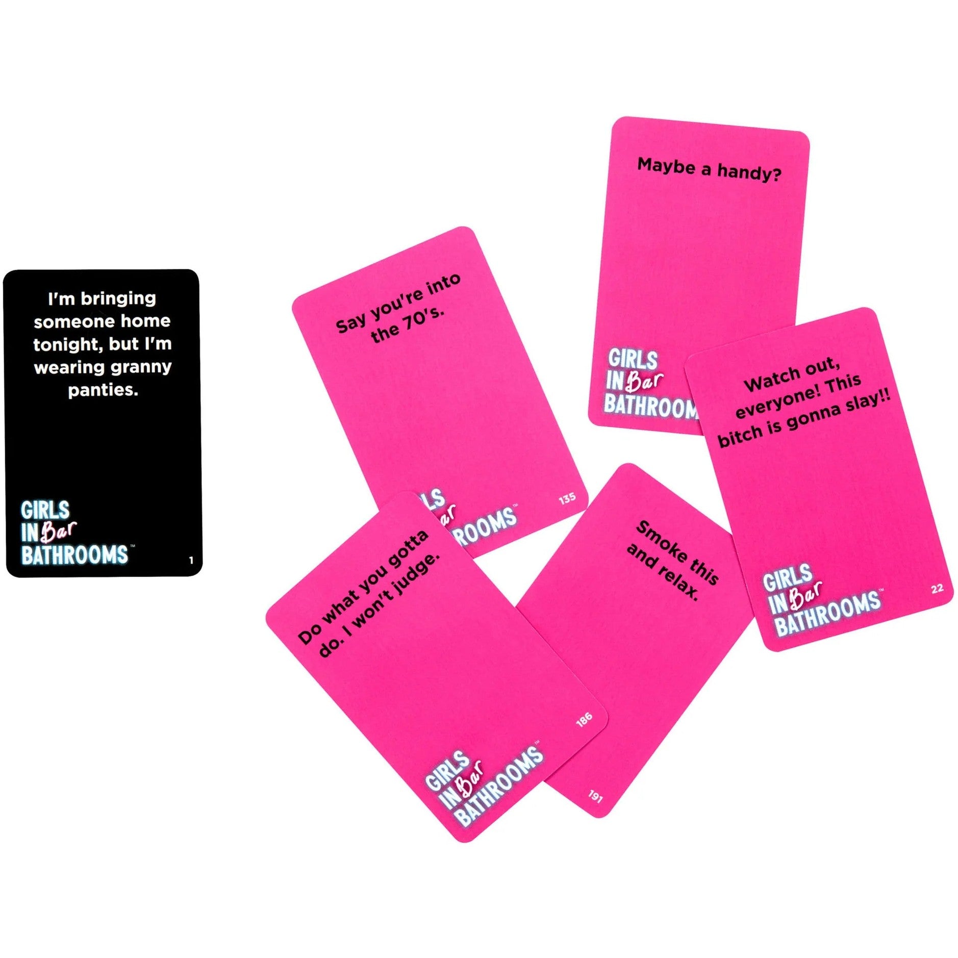 Mattel -  Games - Girls in Bar Bathrooms Card Game