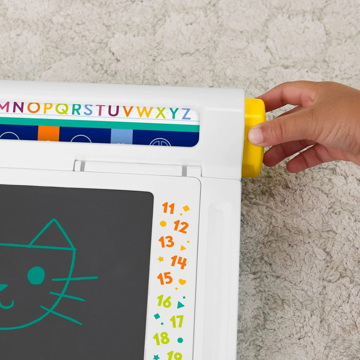 Fisher-Price - Learn & Doodle Desk Mess-Free Writing & Drawing Tablet With LCD Screen - Mattel