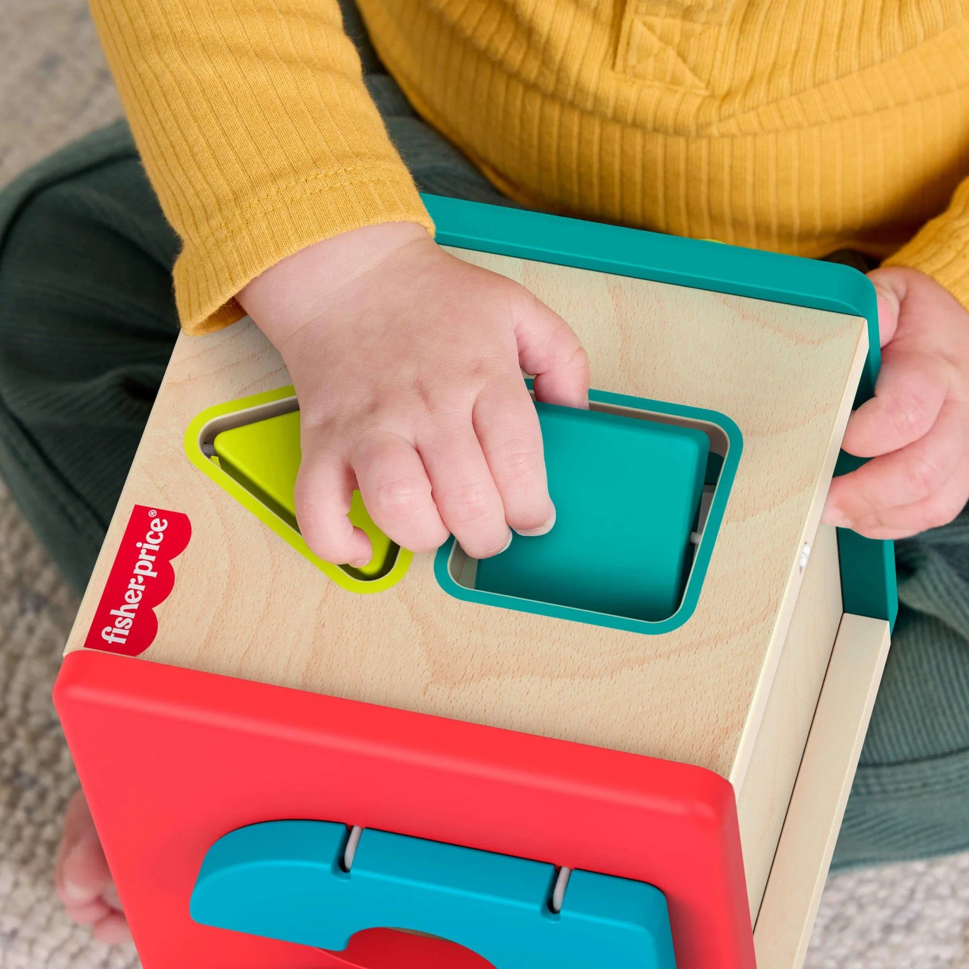 Fisher-Price - Wooden Activity Cube