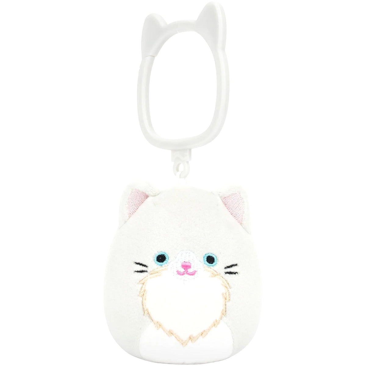 Squishmallows - Zachariah Angora Cat 3.5 Inch Clip On Plush