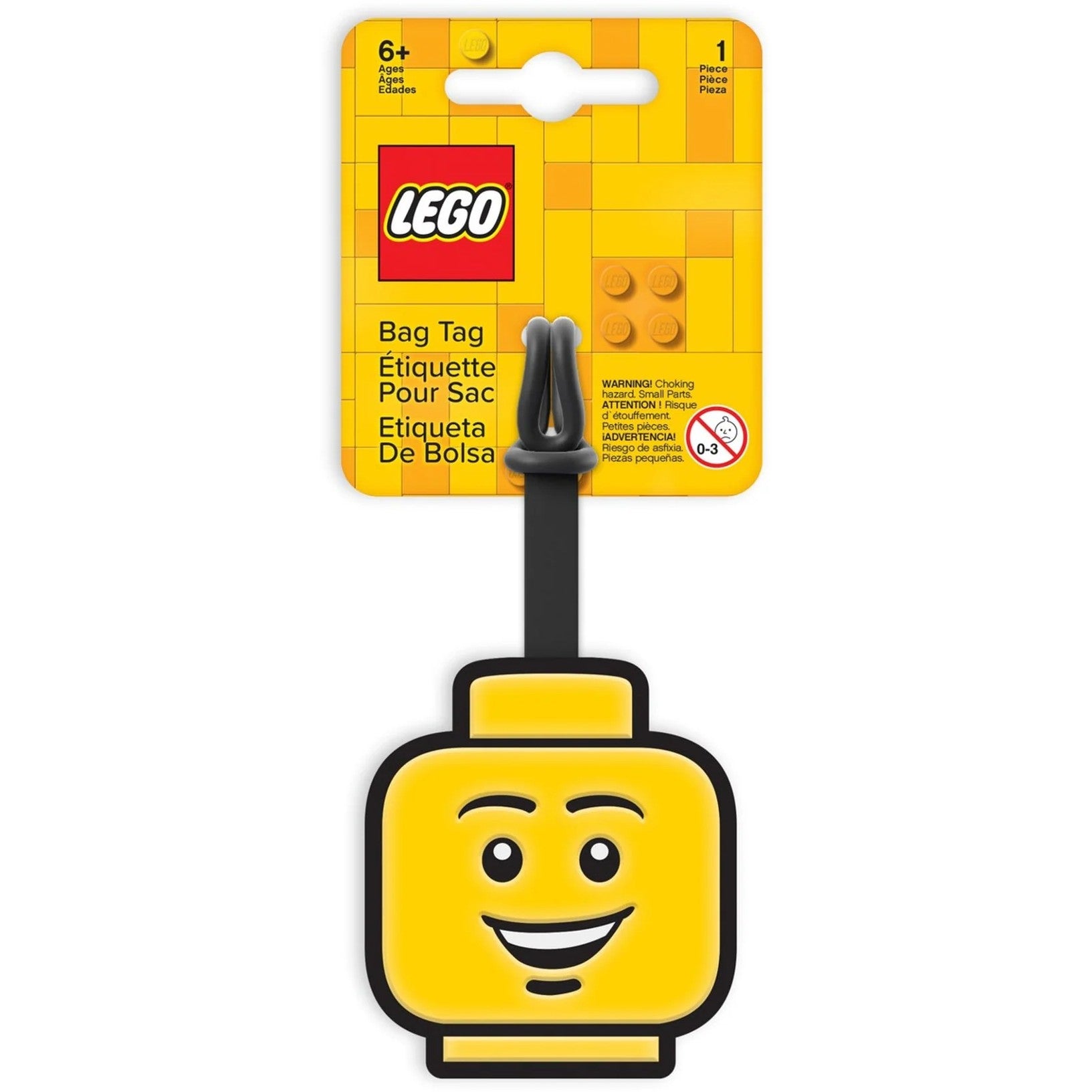 LEGO® - Luggage Bag Tag Head Boy
