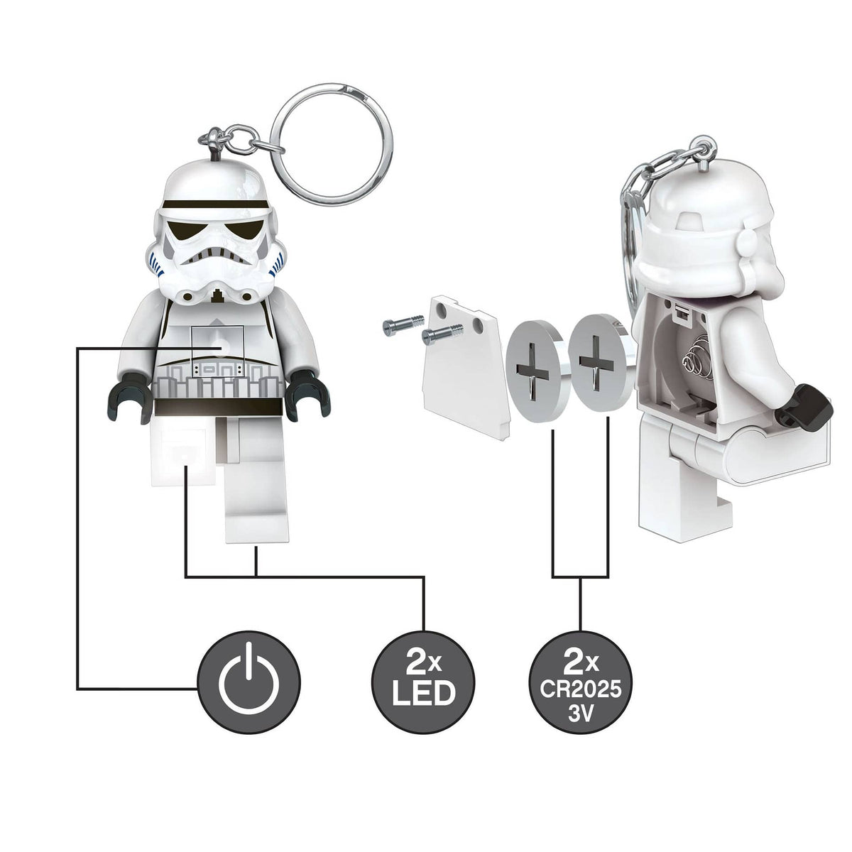 LEGO® Stormtrooper LED KEY LIGHT