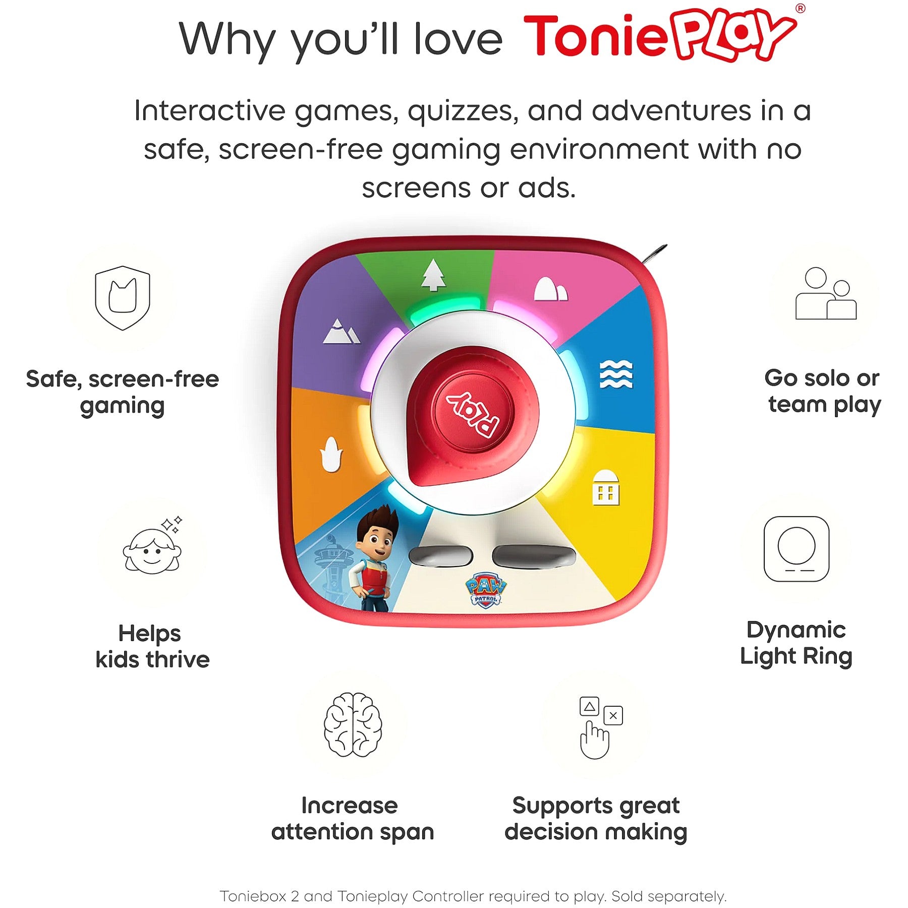 Tonies - Tonieplay PAW Patrol: Adventure Bay Rescue Heroes (Toniebox not Included)
