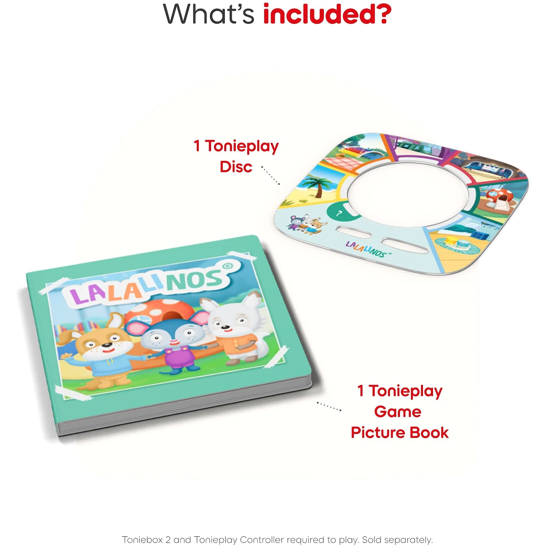 Tonies - Tonieplay Lalalinos: Find the Photo Game (Toniebox not Included)
