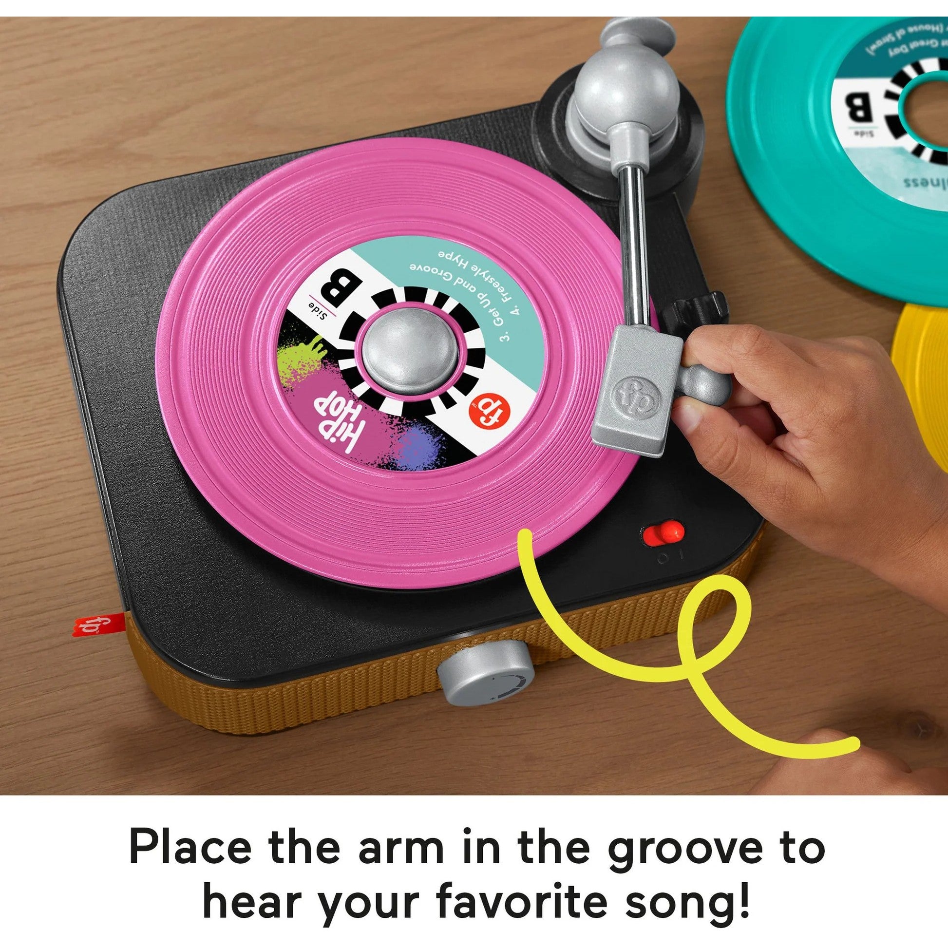 Fisher-Price - Rockin Record Player - Mattel