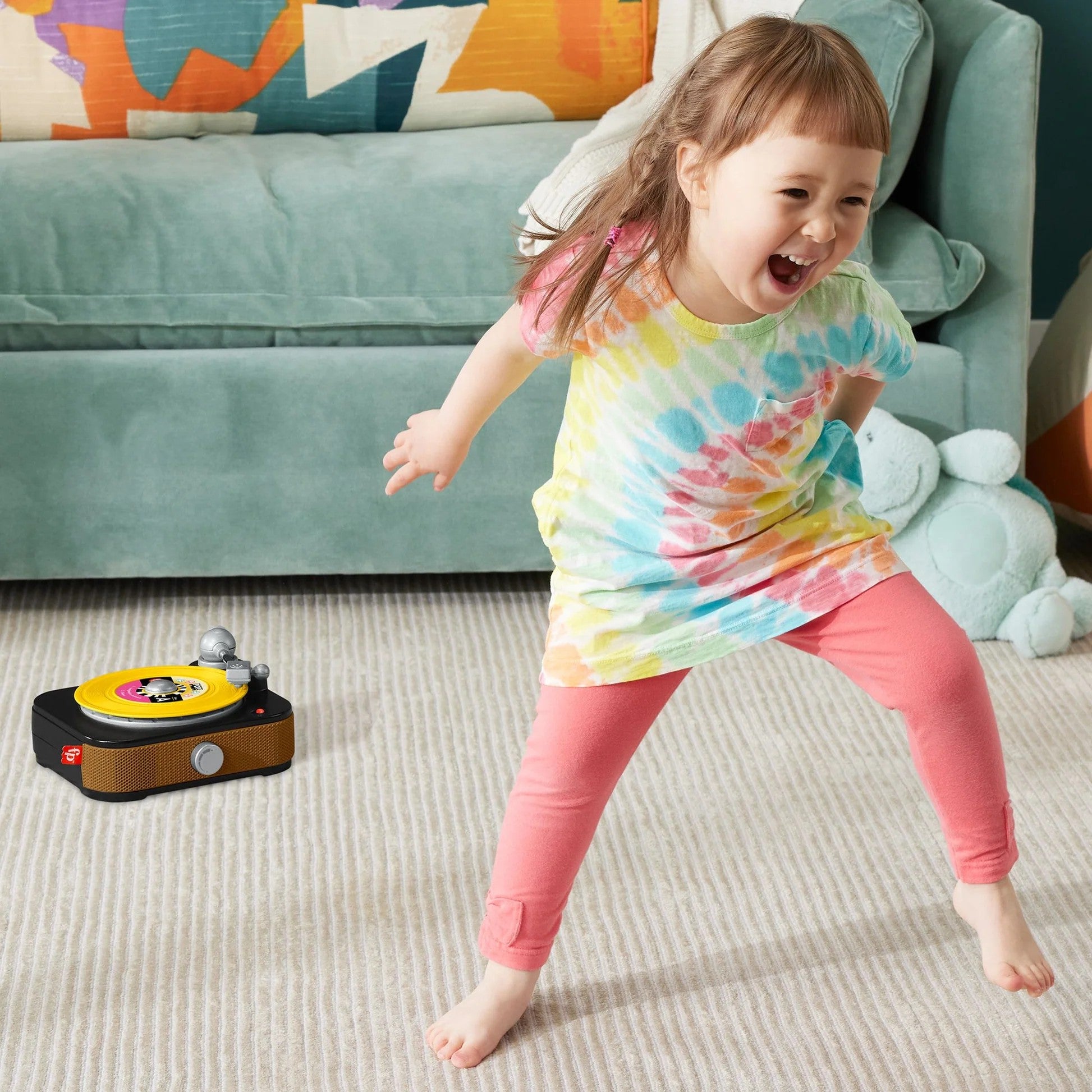 Fisher-Price - Rockin Record Player - Mattel