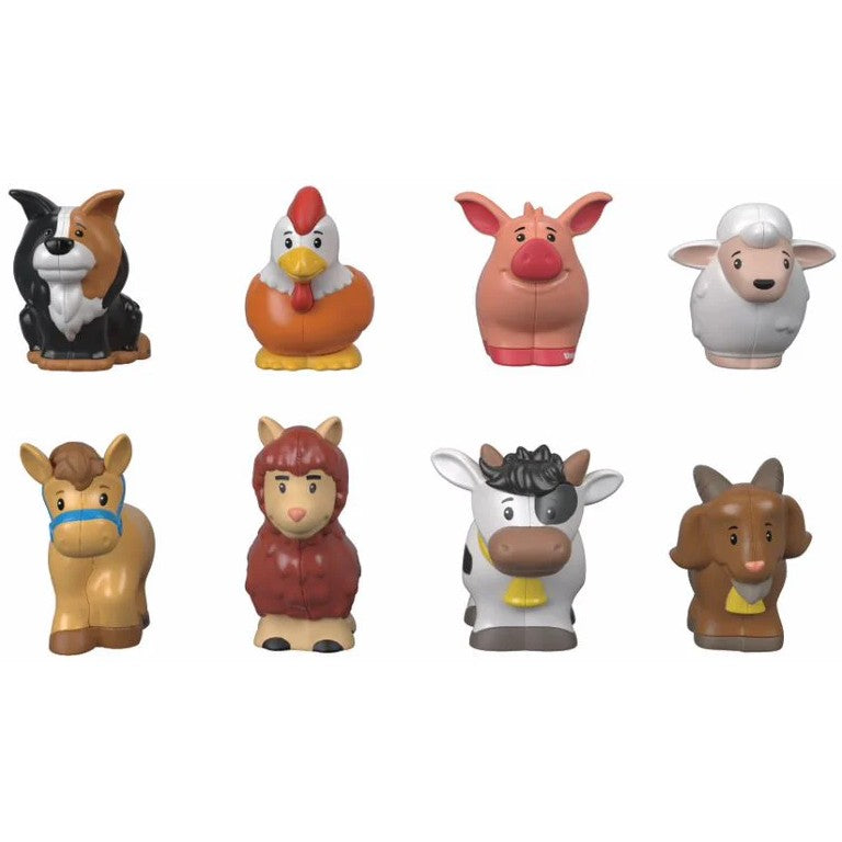 Fisher-Price - Little People Farm Animal Friends 8-Piece Figure Set - Mattel