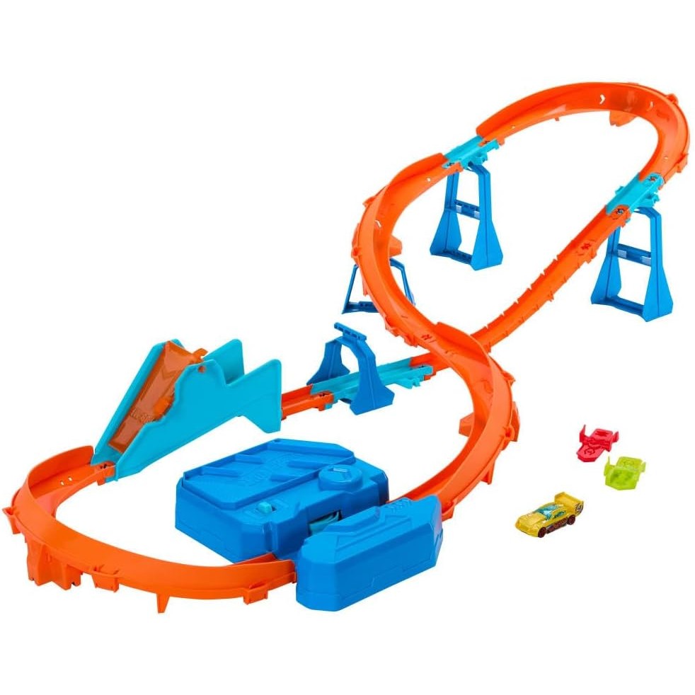 Hot Wheels - Track Creator Boosted Jump Speedway Kit - Mattel