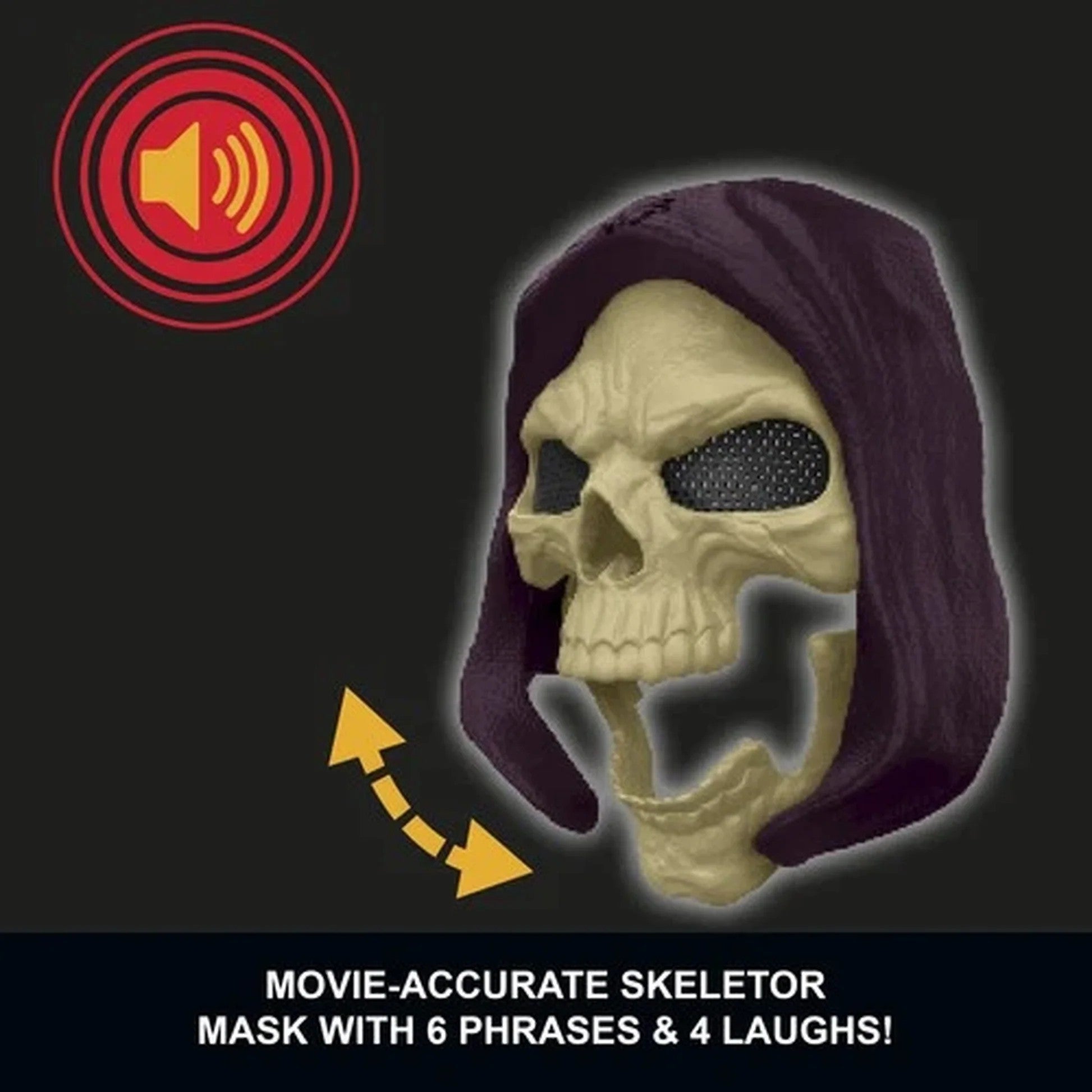 Masters of the Universe - Skeletor Roleplay Mask with Sounds and Lights - Mattel