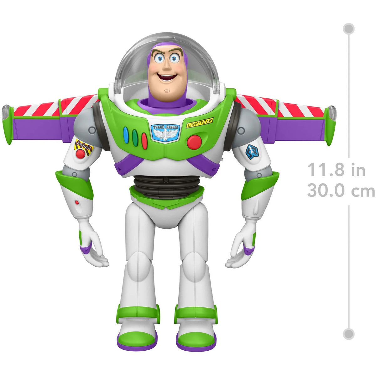 Disney Pixar - Toy Story 5 Ultimate Action Buzz Lightyear 12-Inch Figure - Mattel