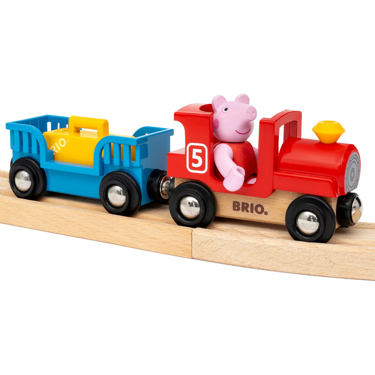 BRIO World - Peppa Pig Train Set 18 Pieces