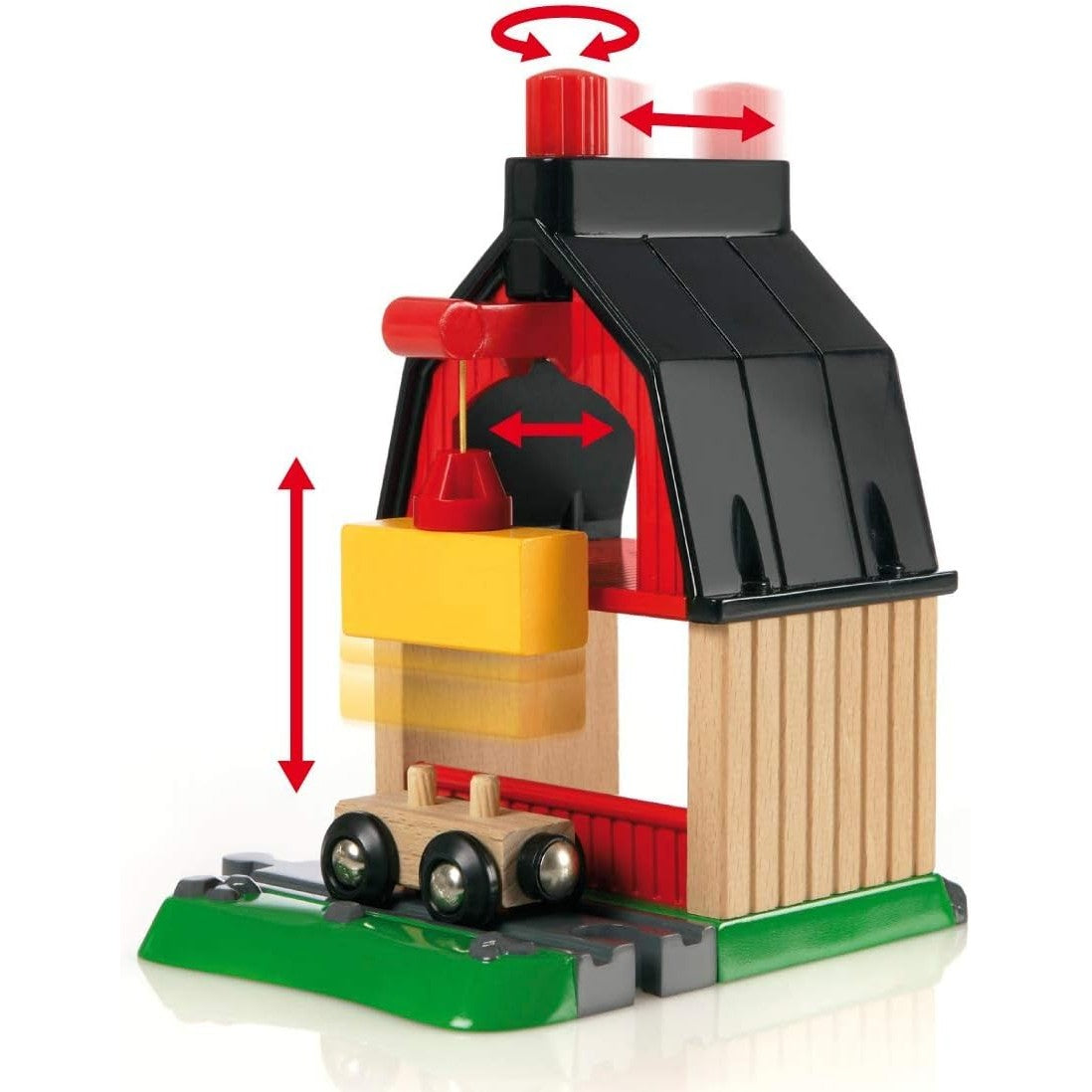 BRIO World - Train Set Farm Railway Set 20 Pieces