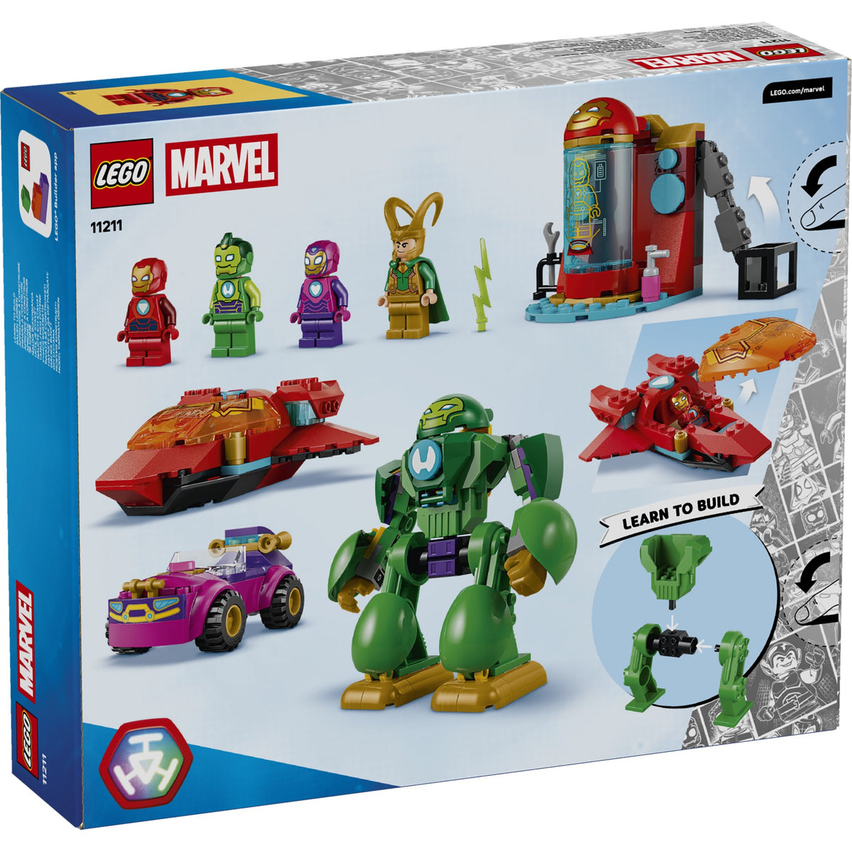 LEGO® 11211 Loki vs. Team Iron Man - Marvel Super Heroes 4+