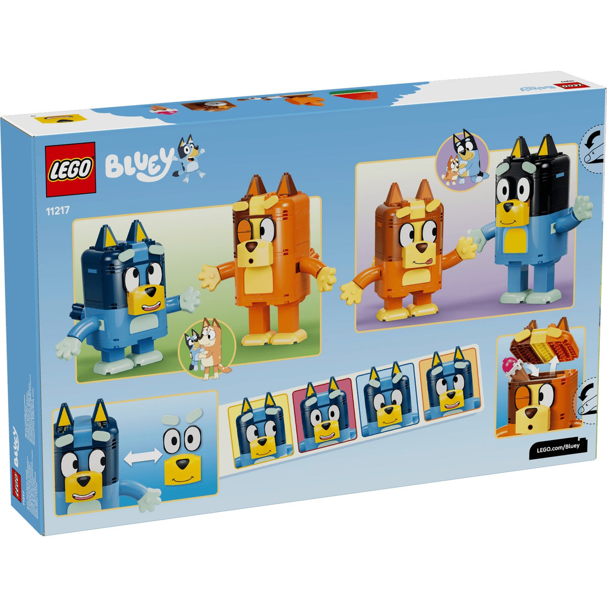 LEGO® 11217 Brick-Built Bluey Family - Bluey