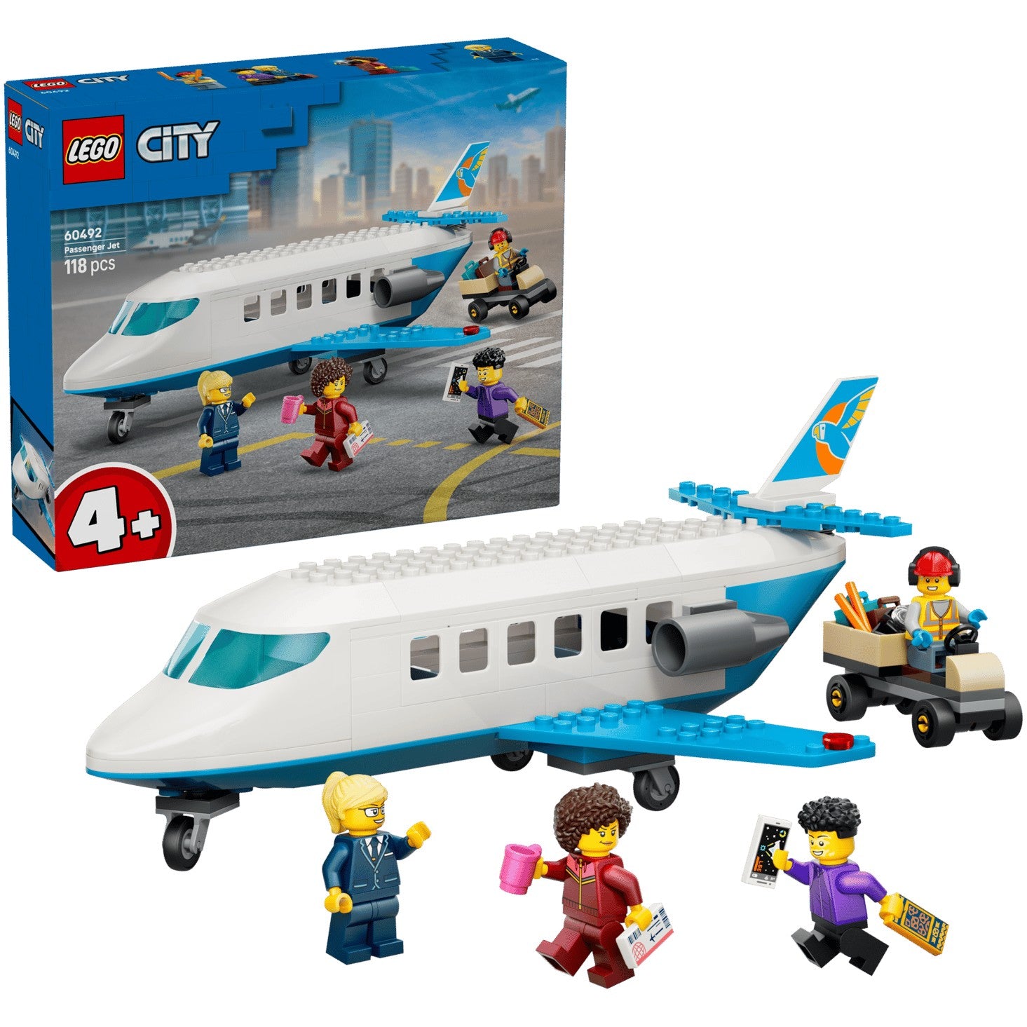 LEGO® 60492 Passenger Jet - City 4+
