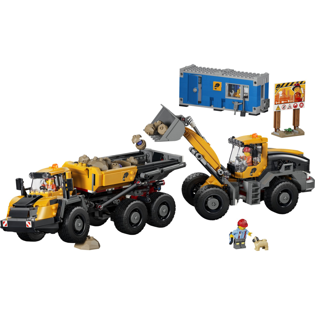 LEGO® 60494 Dump Truck & Front End Loader - City