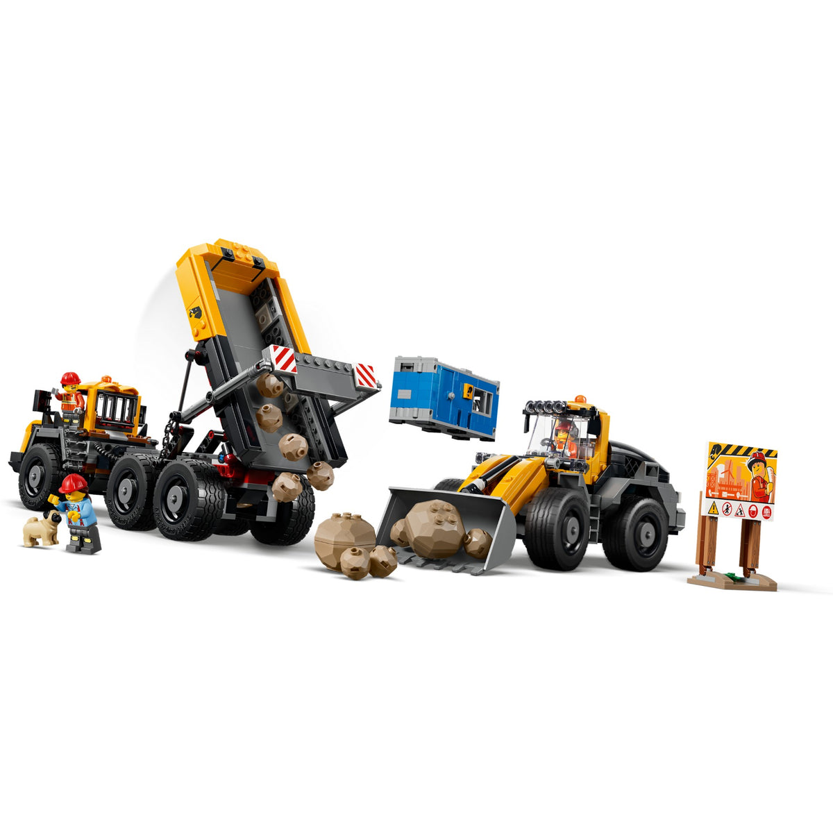 LEGO® 60494 Dump Truck & Front End Loader - City