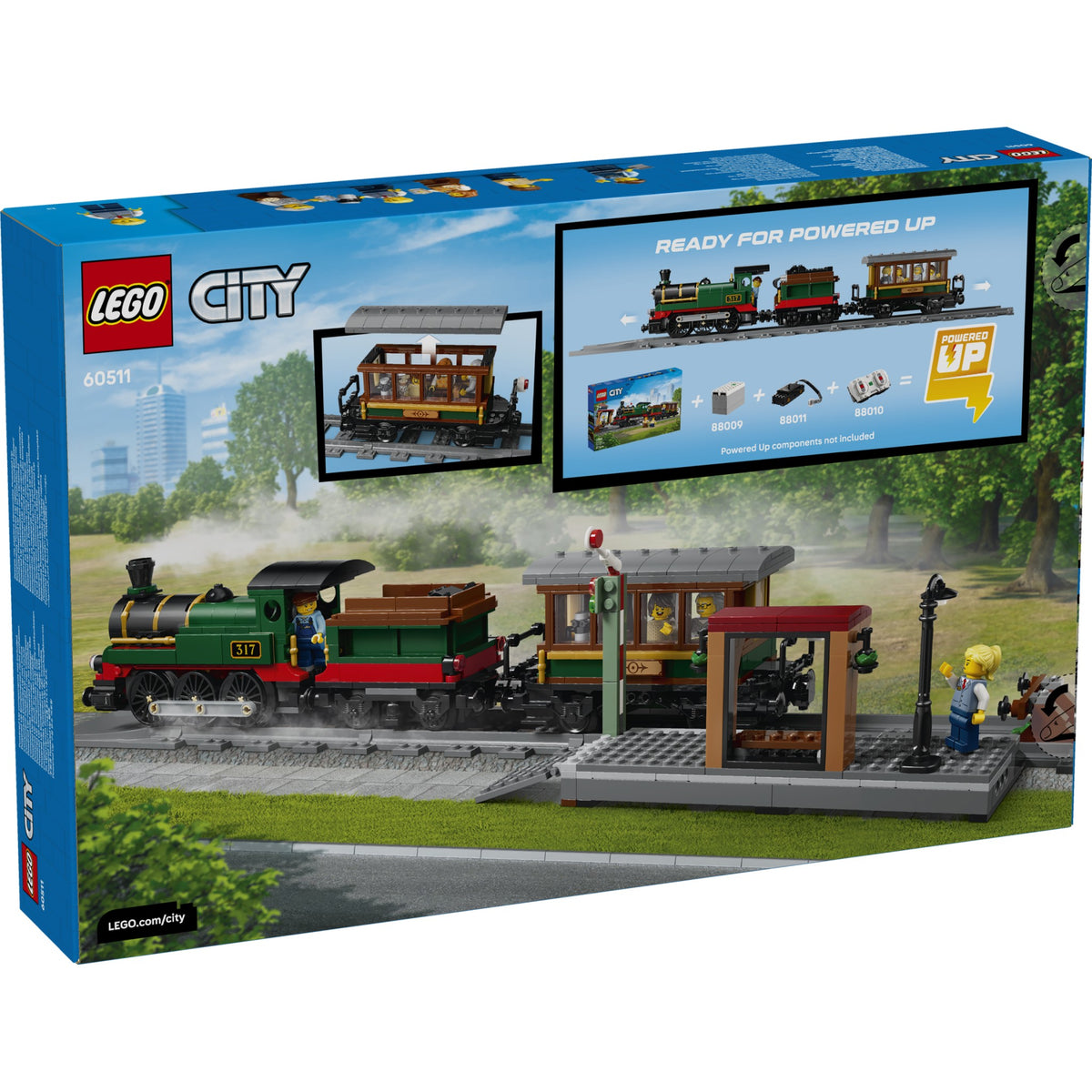 LEGO® 60511 Vintage Steam Train - City