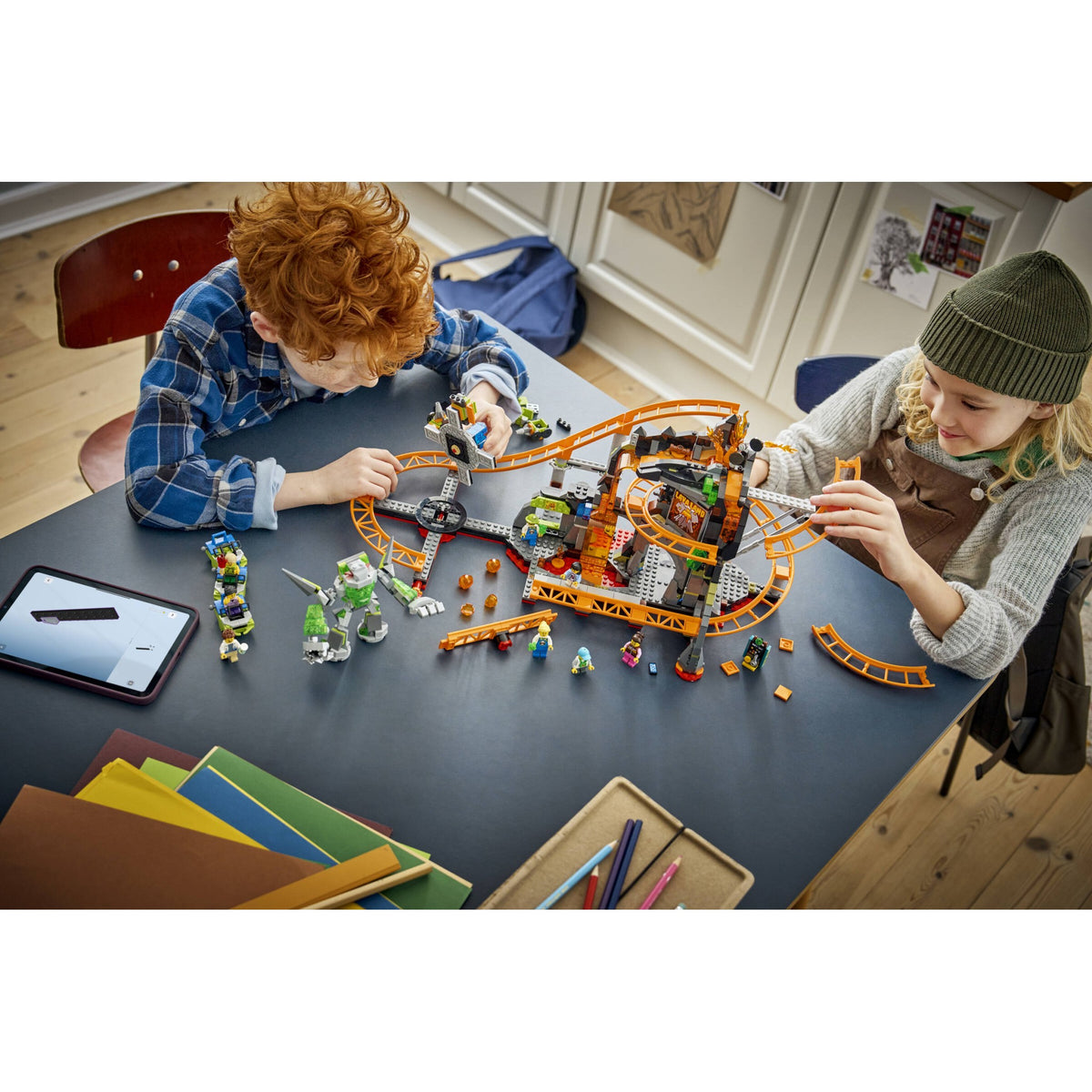 LEGO® 60501 Lava Land Roller Coaster Park - City