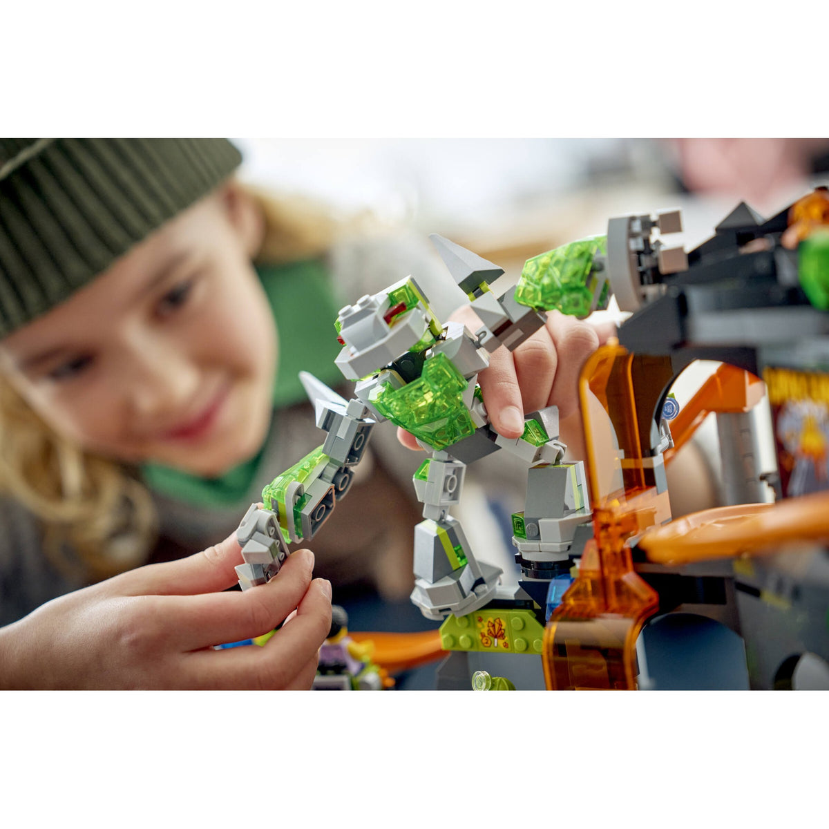 LEGO® 60501 Lava Land Roller Coaster Park - City